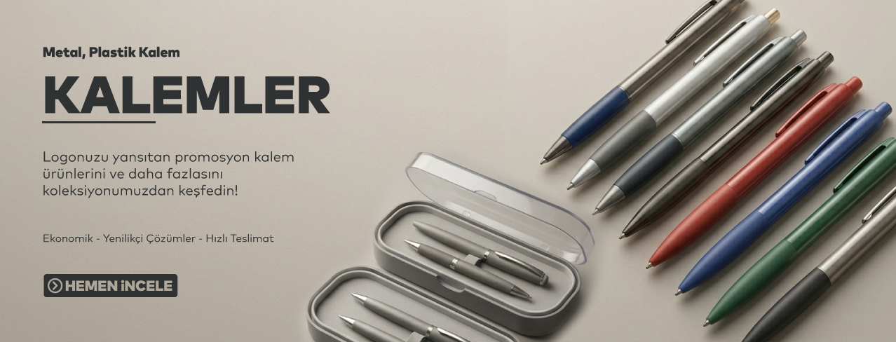 Promosyon Plastik ve Metal Kalemler