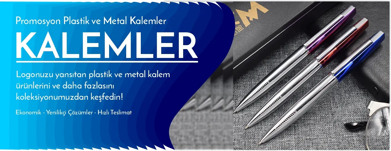 Promosyon Plastik ve Metal Kalemler