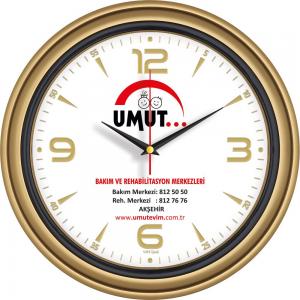 Plastik Duvar Saati ( Ø 34 cm )