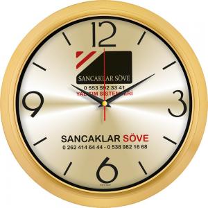 Plastik Duvar Saati ( Ø 35 cm )