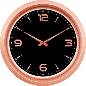 Metalize Duvar Saati ( Ø 40 cm )