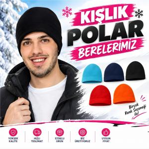 Logo Baskılı Polar Bere